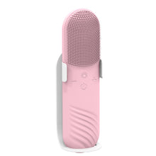 Load image into Gallery viewer, Silica Gel Cleansing Electric Ultrasonic Washing Brush
