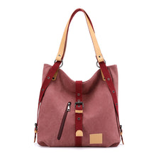 Load image into Gallery viewer, Women's Large Capacity Canvas Shoulder Bag
