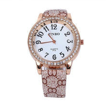 Load image into Gallery viewer, Full Diamond Mesh Women's Belt Watch
