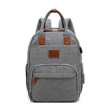 Load image into Gallery viewer, Multifunctional Large-capacity Mommy Bag With USB Port
