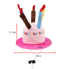 Load image into Gallery viewer, Christmas Funny Hat Cap Pet Dress Simulation Toy Halloween Party
