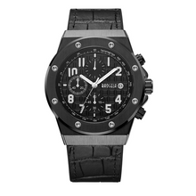 Load image into Gallery viewer, Wine Barrel Type Quartz Men's Watch Luminous Silicone Watch
