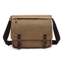 Load image into Gallery viewer, Canvas Messenger Bag Practical Business Computer Bag
