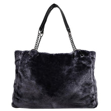 Load image into Gallery viewer, Large-capacity Fashion Plush Chain Handbag
