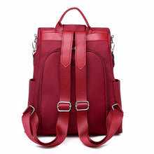Load image into Gallery viewer, Oxford Cloth Embroidered Dragonfly Pattern Travel Backpack
