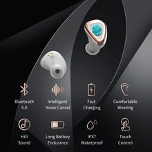 Load image into Gallery viewer, TWS Wireless With Charging Compartment 5.0 True Stereo Music
