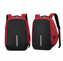 Load image into Gallery viewer, Multi-Functional Water Resistant USB Notebook Backpack Bag
