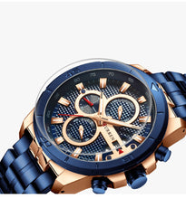 Load image into Gallery viewer, Multifunctional Quartz Watch With Calendar Feature
