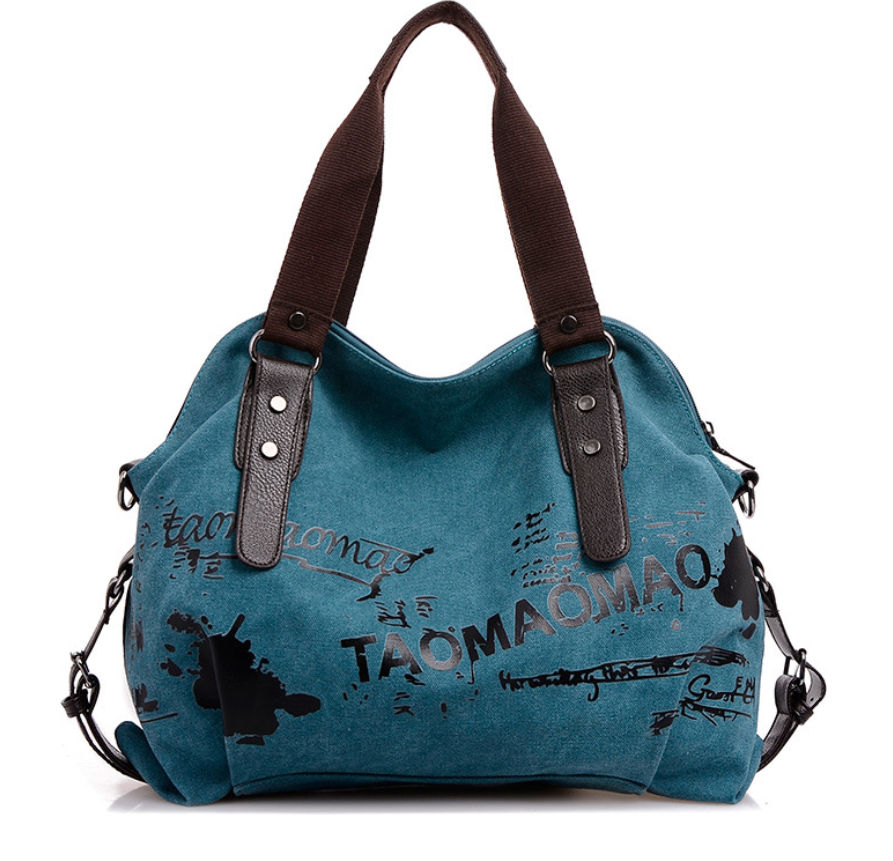 Korean Style High Quality Canvas Fashion Printing Bag