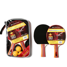 Load image into Gallery viewer, Double Reverse Rubber Horizontal Racket Ping Pong Racket
