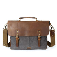 Load image into Gallery viewer, Men&#39;s Messenger Bag Canvas Bag Computer Shoulder Bag
