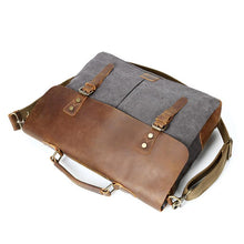 Load image into Gallery viewer, Men&#39;s Messenger Bag Canvas Bag Computer Shoulder Bag
