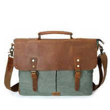 Load image into Gallery viewer, Men&#39;s Messenger Bag Canvas Bag Computer Shoulder Bag
