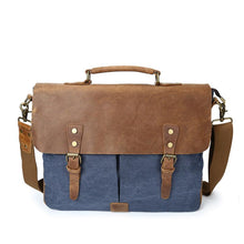 Load image into Gallery viewer, Men&#39;s Messenger Bag Canvas Bag Computer Shoulder Bag
