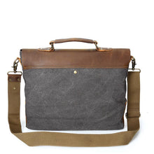 Load image into Gallery viewer, Men&#39;s Messenger Bag Canvas Bag Computer Shoulder Bag
