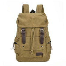 Load image into Gallery viewer, Unisex Canvas Travel Backpack
