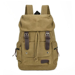 Unisex Canvas Travel Backpack