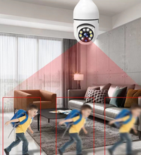 Load image into Gallery viewer, 360 Degree Panoramic Intelligent HD Light Bulb Lamp Head
