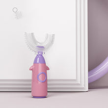 Load image into Gallery viewer, Manual Children's U-shaped Toothbrush Silicone Toothbrush
