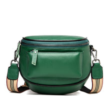 Load image into Gallery viewer, Fashion Lady's Leather One-Shoulder Saddle Bag
