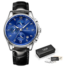 Load image into Gallery viewer, Three-eye Six-pin Watch Sports Waterproof
