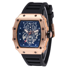 Load image into Gallery viewer, Special Pattern Casual Silicone Band Men's Quartz Watch
