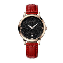 Load image into Gallery viewer, Fashion Leather Strap Korean Female Quartz Watch
