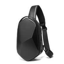Load image into Gallery viewer, Hard Shell Polyhedron Style Fashionable Men's Chest Bag
