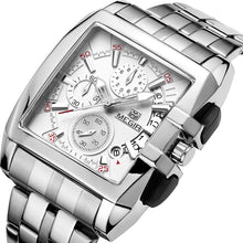 Load image into Gallery viewer, Multifunctional Luminous Men's Sports Watch With Steel Band
