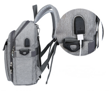 Load image into Gallery viewer, 2 In 1 Mummy Backpack With Diaper Changing Pad
