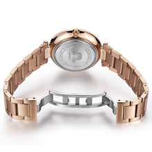 Load image into Gallery viewer, Women's Quartz Diamond Movement Calendar Waterproof Watch
