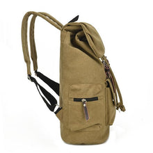 Load image into Gallery viewer, Unisex Canvas Travel Backpack
