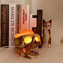 Load image into Gallery viewer, Skull Crystal Salt Lamp USB Dimmable
