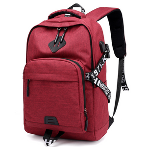 Men's Laptop Backpack USB Charge Backpacks for Teenagers