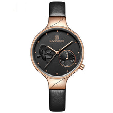 Load image into Gallery viewer, Waterproof Quartz Watch With PU Strap For Women
