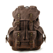 Load image into Gallery viewer, High Quality Canvas Stitching Mountaineering Backpack
