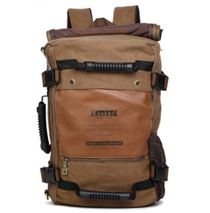 High-grade Canvas Travel Mountaineering Backpack