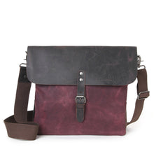 Load image into Gallery viewer, Casual Retro Wax Cloth Canvas Messenger Bag
