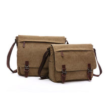 Load image into Gallery viewer, Canvas Messenger Bag Practical Business Computer Bag
