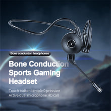 Load image into Gallery viewer, Bone Conduction Bluetooth Headset Long Detachable
