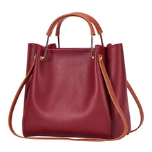 Load image into Gallery viewer, Large Capacity Simple Bucket Type Shoulder Messenger Bag

