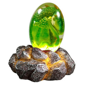 LED Lava Dragon Egg Ornamental Collection Decor Dinosaur Egg