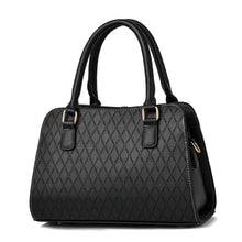Load image into Gallery viewer, Fashion Leather Color Contrast Lady's Messenger Bag
