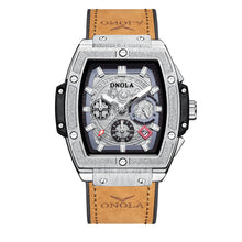 Load image into Gallery viewer, Multifunctional Men's Quartz Watch Leather Waterproof
