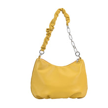 Load image into Gallery viewer, Soft Leather Solid Color Small Chain Messenger Bag
