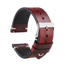 Load image into Gallery viewer, Six-color Retro Oil Wax Discoloration Leather Watch Strap
