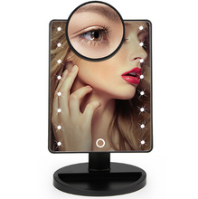 Load image into Gallery viewer, 16/ 22 LED Lights Touch Screen Makeup Mirror
