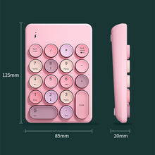 Load image into Gallery viewer, Wireless Bluetooth Small Digital Usb External Keyboard
