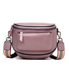 Load image into Gallery viewer, Fashion Lady's Leather One-Shoulder Saddle Bag
