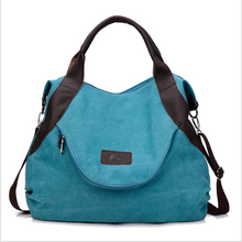 Load image into Gallery viewer, Vintage Canvas Bag Women's Handbag
